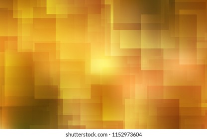 Light Green, Yellow vector cover with stright stripes. Glitter abstract illustration with colored sticks. Best design for your ad, poster, banner.
