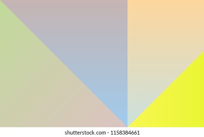 Light Green, Yellow vector cover with colorful palette. Shining palette with spectrum of colors. Template of colors for smart designers.
