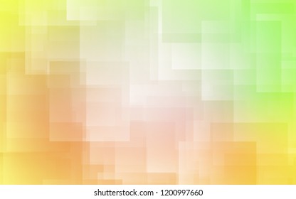 Light Green, Yellow vector cover with stright stripes. Modern geometrical abstract illustration with Lines. Template for your beautiful backgrounds.
