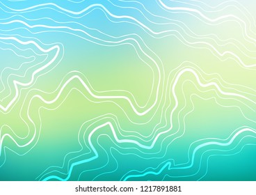 Light Green, Yellow vector cover with long lines. Glitter abstract illustration with colored sticks. The pattern can be used for busines ad, booklets, leaflets