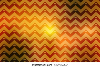 Light Green, Yellow vector cover with polygonal style. Abstract gradient illustration with triangles, lines. Pattern for commercials.