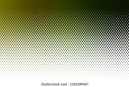 Light Green, Yellow vector cover in polygonal style. Decorative design in abstract style with rectangles. Pattern for busines ad, booklets, leaflets