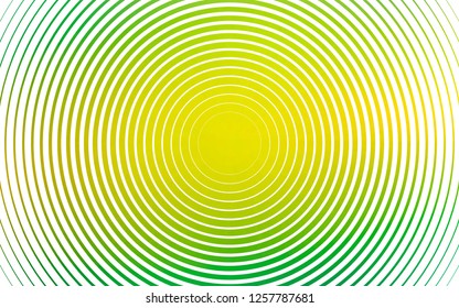 Light Green, Yellow vector cover with spots. Blurred decorative design in abstract style with bubbles. Pattern for beautiful websites.