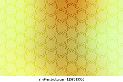 Light Green, Yellow vector cover with stright stripes. Glitter abstract illustration with colored sticks. Smart design for your business advert.