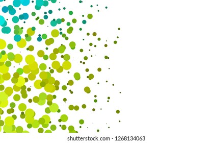 Light Green, Yellow vector cover with circles. Illustration with set of shining colorful abstract circles. Design for posters, banners. Light Green, Yellow vector cover with circles. Illustration with set of shining colorful abstract circles. Design for posters, banners.