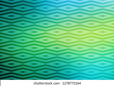 Light Green, Yellow vector cover in polygonal style. Glitter abstract illustration with triangular shapes. Smart design for your business advert.