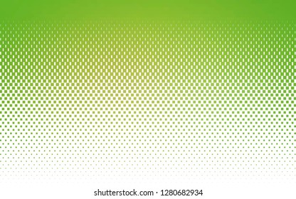 Light Green, Yellow vector cover in polygonal style. Glitter abstract illustration with rectangular shapes. Best design for your ad, poster, banner.