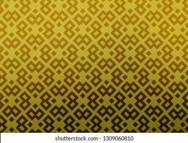 Light Green, Yellow vector cover in polygonal style. Modern abstract illustration with colorful rectangles. Pattern can be used for websites.