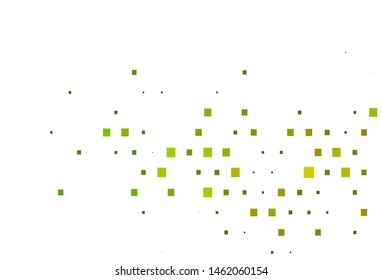 Light Green, Yellow vector cover in polygonal style. Illustration with set of colorful rectangles. Pattern for busines ad, booklets, leaflets