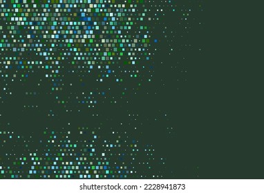 Light Green, Yellow vector cover in polygonal style. Decorative design in abstract style with rectangles. Smart design for your business advert.