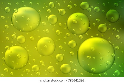 Light Green, Yellow vector cover with spots. Beautiful colored illustration with blurred circles in nature style. Beautiful design for your business natural advert.