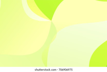 Light Green, Yellow vector crooked abstract background. A completely new color illustration in a vague style. The template can be used as a background for cell phones.