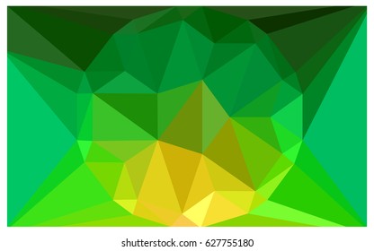 Light Green, Yellow vector diamond Pattern. Geometric Gemstone sample. Repeating template with a gem in center. Jewelry gems texture for your design. Pattern can be used for background.