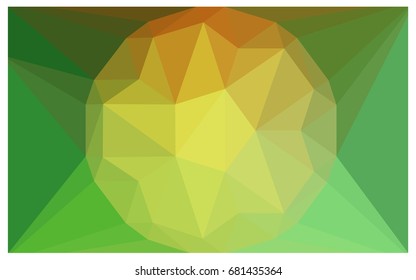 Light Green, Yellow vector diamond Pattern. Geometric Gemstone sample. Repeating template with a gem in center. Jewelry gems texture for your design. Pattern can be used for background.
