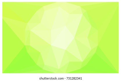 Light Green, Yellow vector diamond Pattern. Geometric Gemstone sample. Repeating template with a gem in center. Jewelry gems texture for your design. Pattern can be used for background.
