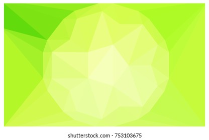 Light Green, Yellow vector diamond Pattern. Geometric Gemstone sample. Repeating template with a gem in center. Jewelry gems texture for your design. Pattern can be used for background.
