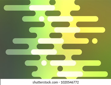 Light Green, Yellow vector doodle blurred template. A completely new color illustration in doodle style. The elegant pattern can be used as a part of a brand book.