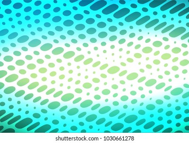 Light Green, Yellow vector doodle blurred background. Blurred decorative design in Indian style with Zen tangles. The pattern can be used for wallpapers and coloring books.