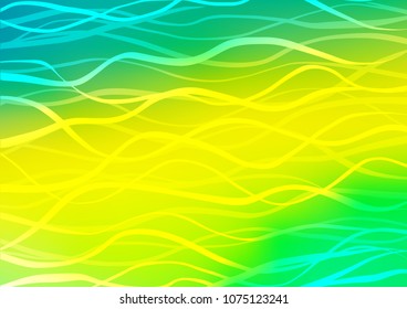 Light Green, Yellow vector doodle blurred texture. Sketchy hand drawn doodles on blurred background. Brand-new design for your business.
