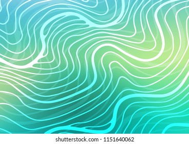 Light Green, Yellow vector doodle blurred background. Brand-new colored illustration in blurry style with doodles. Hand painted design for web, leaflet, textile.
