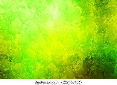 Light Green, Yellow vector doodle background with roses, flowers. Abstract illustration with flowers in doodles style. Pattern for wallpapers, coloring books.