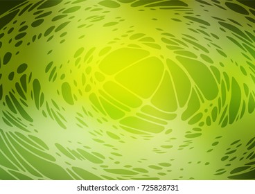 Light green, Yellow vector doodle bright template. Colorful illustration in abstract style with doodles created by child. Hand painted design for web, wrapping, wallpaper.