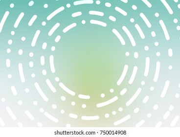 Light Green, Yellow vector doodle blurred texture. Colorful illustration in abstract style with doodles and Zen tangles. The pattern can be used for wallpapers and coloring books.