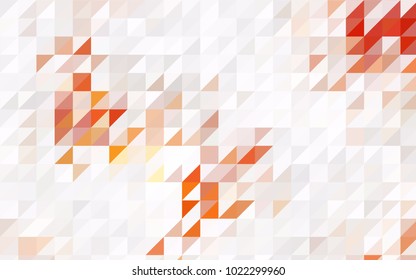 Light Green, Yellow vector geometric simple minimalistic background, which consist of triangles on white background. Triangular pattern with gradient for your business design. 
