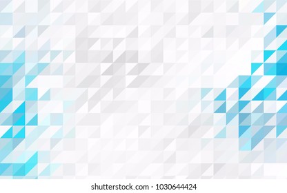 Light Green, Yellow vector geometric simple minimalistic background, which consist of triangles on white background. Triangular pattern with gradient for your business design. 