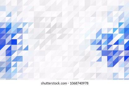 Light Green, Yellow vector geometric simple minimalistic background, which consist of triangles on white background. Triangular pattern with gradient for your business design. 