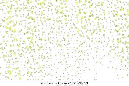 Light Green, Yellow vector geometric simple minimalistic background, which consist of triangles on white background. Triangular pattern with gradient for your business design. 
