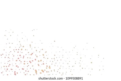 Light Green, Yellow vector geometric simple minimalistic background, which consist of triangles on white background. Triangular pattern with gradient for your business design. 
