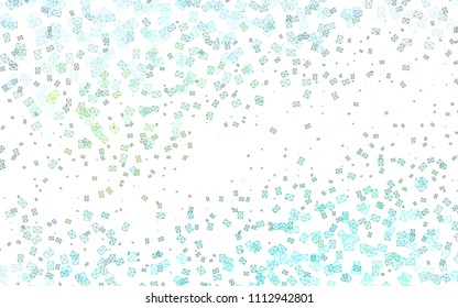 Light Green, Yellow vector geometric simple minimalistic background, which consist of triangles on white background. Triangular pattern with gradient for your business design. 