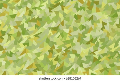 Light Green, Yellow vector geometric simple minimalistic background, which consist of triangles on white background. Triangular pattern with gradient for your business design. 