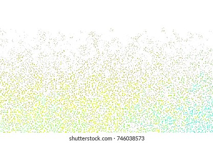 Light Green, Yellow vector geometric simple minimalistic background, which consist of triangles on white background. Triangular pattern with gradient for your business design. 