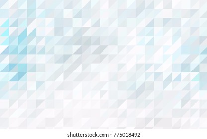 Light Green, Yellow vector geometric simple minimalistic background, which consist of triangles on white background. Triangular pattern with gradient for your business design. 