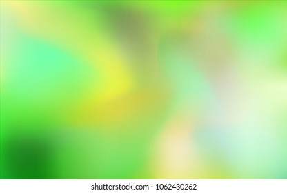 Light Green, Yellow vector glossy abstract backdrop. Modern geometrical abstract illustration with gradient. The template can be used as a background of a cell phone.
