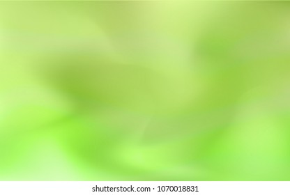 Light Green, Yellow vector glossy abstract cover. Colorful abstract illustration with gradient. The elegant pattern can be used as part of a brand book.