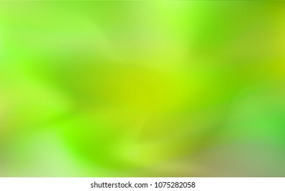 Light Green, Yellow vector glossy abstract cover. Shining colored illustration in a brand-new style. The template can be used as a background of a cell phone.