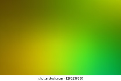 Light Green, Yellow vector glossy abstract layout. Creative illustration in halftone style with gradient. New design for your business.