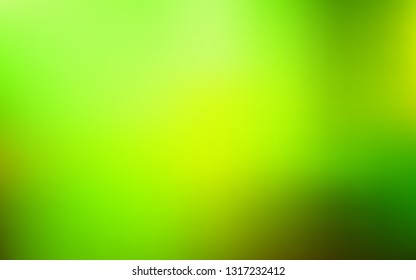 Light Green, Yellow vector glossy abstract backdrop. Shining colored illustration in smart style. Background for a cell phone.