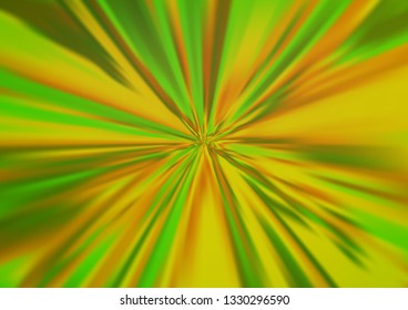 Light Green, Yellow vector glossy abstract background. A vague abstract illustration with gradient. A new texture for your design.