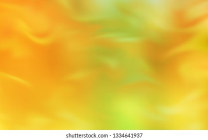 Light Green, Yellow vector glossy abstract background. Colorful illustration in abstract style with gradient. New design for your business.