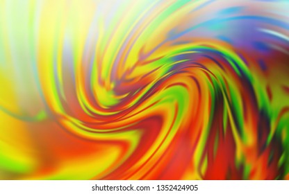 Light Green, Yellow vector glossy abstract background. Modern abstract illustration with gradient. Background for a cell phone.