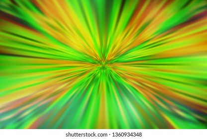 Light Green, Yellow vector glossy abstract background. Abstract colorful illustration with gradient. The best blurred design for your business.