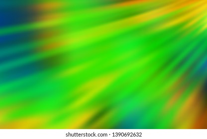 Light Green, Yellow vector glossy abstract backdrop. Colorful illustration in abstract style with gradient. Background for a cell phone.