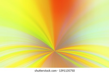 Light Green, Yellow vector glossy abstract background. Shining colored illustration in smart style. Completely new design for your business.