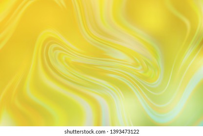 Light Green, Yellow vector glossy abstract background. Creative illustration in halftone style with gradient. Background for a cell phone.