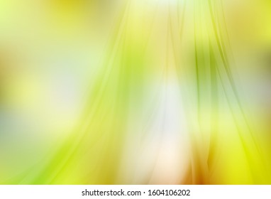 Light Green, Yellow vector glossy abstract background. Colorful illustration in abstract style with gradient. Blurred design for your web site.