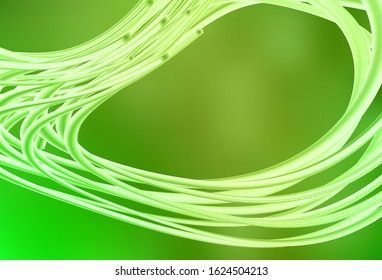 Light Green, Yellow vector glossy abstract layout. An elegant bright illustration with gradient. New way of your design.